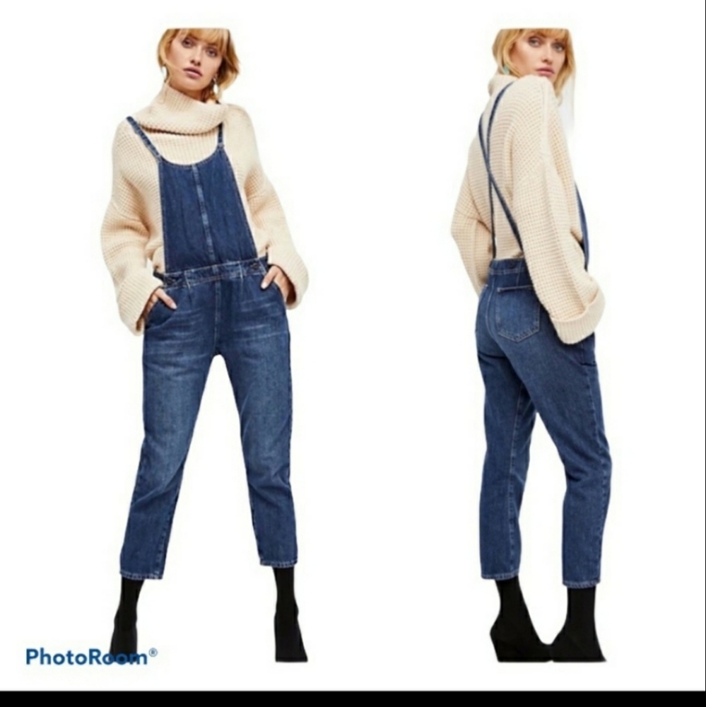 Free People Vintage Overalls